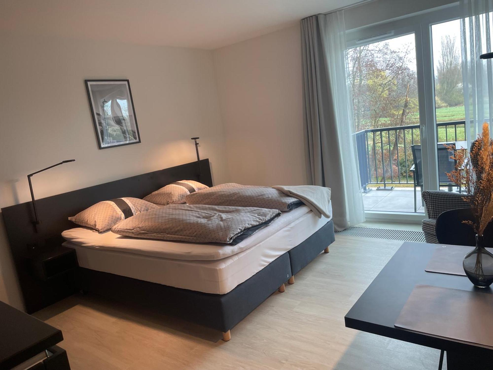 Hotelapartment Ueberwasser Mit Sauna Und Fitness 쿡스하펜 외부 사진