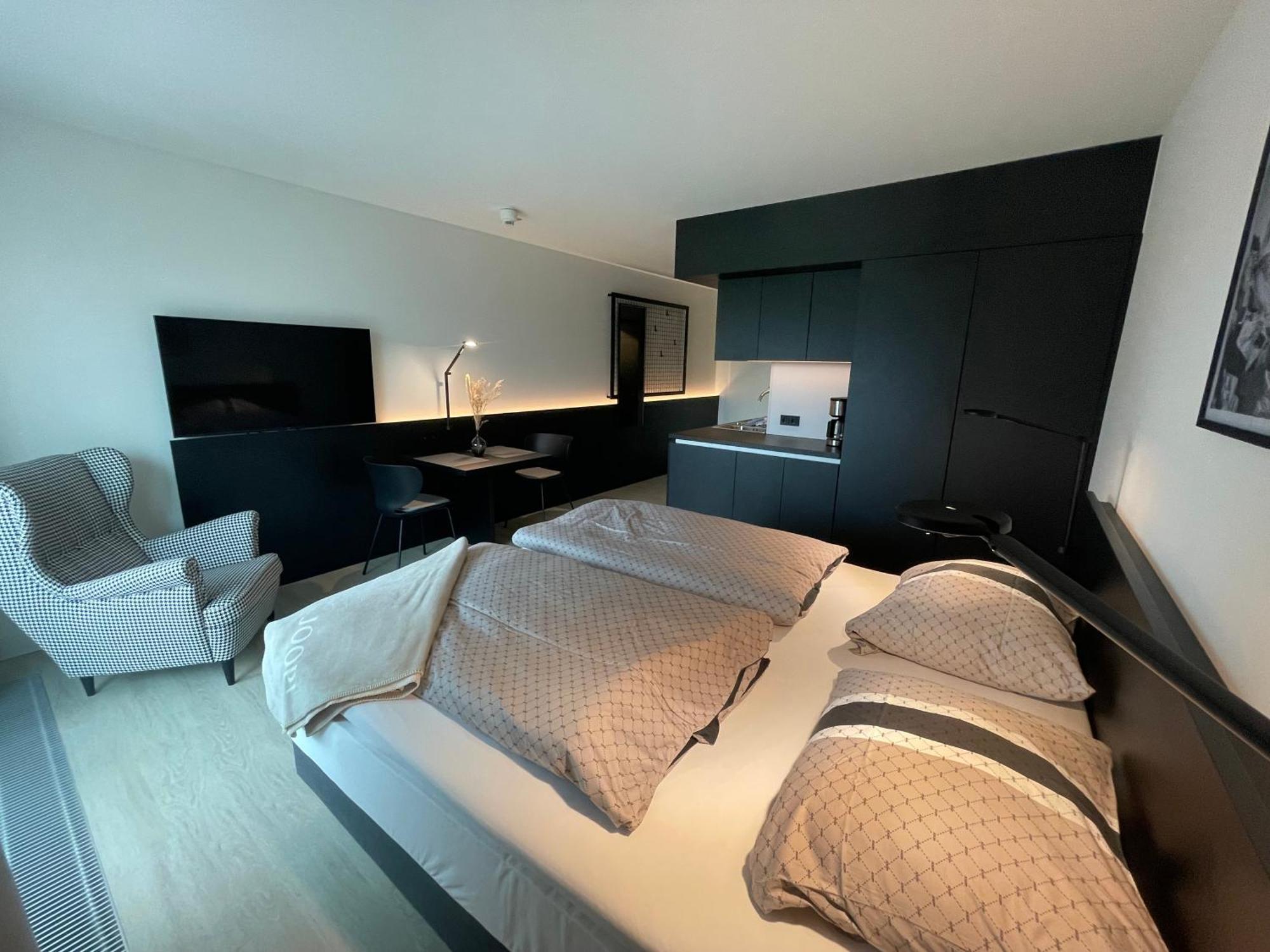Hotelapartment Ueberwasser Mit Sauna Und Fitness 쿡스하펜 외부 사진