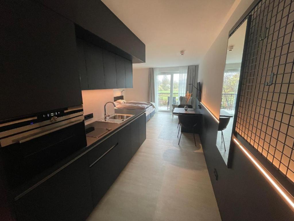 Hotelapartment Ueberwasser Mit Sauna Und Fitness 쿡스하펜 외부 사진